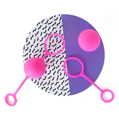 B Swish - BFit Classic Powder Pink. Zestaw kulek Gejszy.