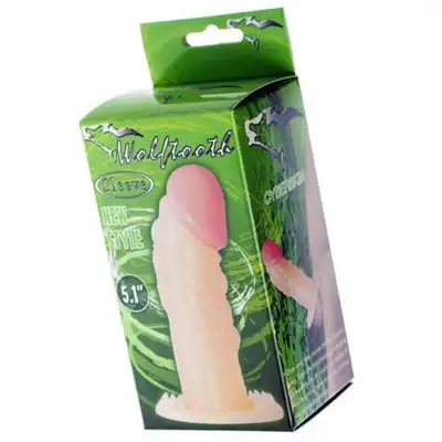 Wolftooth - Nakładka Z Cyberskóry- Realistyczna Ze Stymulacją Łechtaczki. Mega sale!