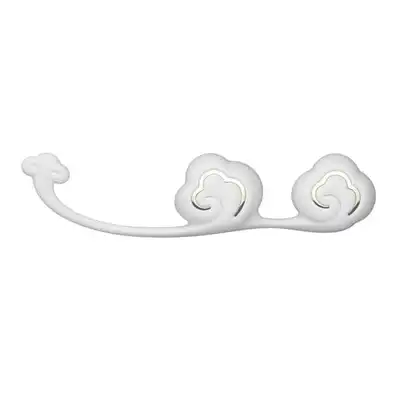 Sky By Ave - Stratos Kegel Balls White. Niezwykłe Kulki Gejszy. Aksamitny silikon medyczny. Mega sale!