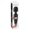 Wanachi - Mega Massager Black. Wibrator Magic Wand w rozmiarze XXL.
