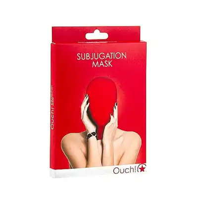 Ouch! - Subjugation Mask. Maska bez otworów.