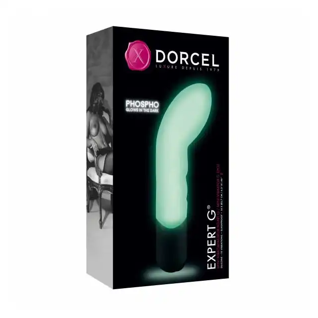 Dorcel - Expert G Phospho. Niezastąpiony ekspert w stymulowaniu punktu G. Świeci w ciemnościach.