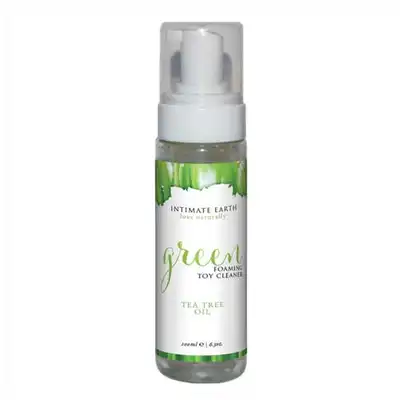 Intimate Earth - Green Foaming Toy Cleaner. Pianka do czyszczenia zabawek. Drzewo herbaciane.
