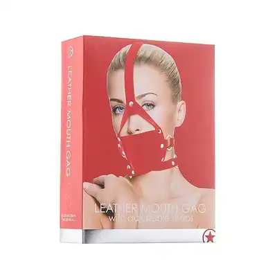 Ouch! - Leather Mouth Gag. Knebel na usta. Mega Sale!