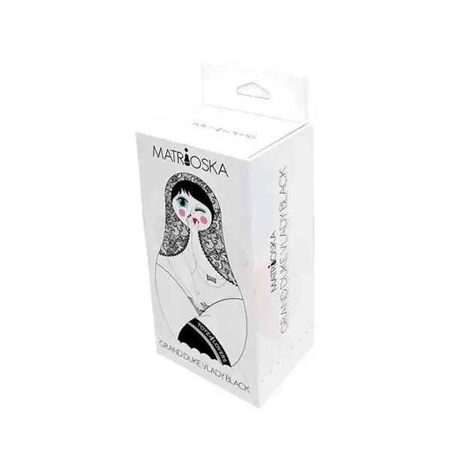 Toyz4Lovers - Matrioska Grand Duke Vlady Black. Korek analny. Silikon medyczny! 12,6 cm.