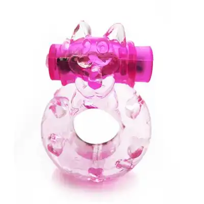 Vibrator &amp; Ring - Wibrujący ring na penisa. Kotek.