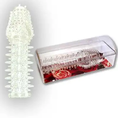 Penis Sleeve - nakładka na penisa, z wypustkami.
