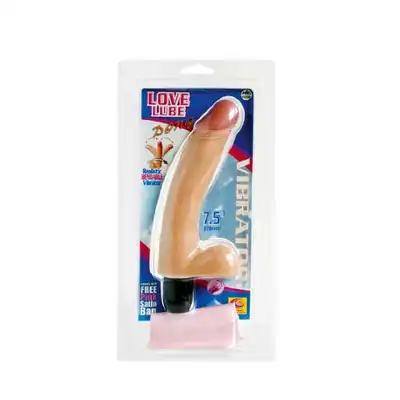 Love Lube - Realistic Bendable Vibrator. Giętki, realistyczny.