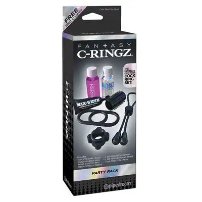 Fantasy C-Ringz - Party Pack. Zestaw Nakładek Na Penisa.