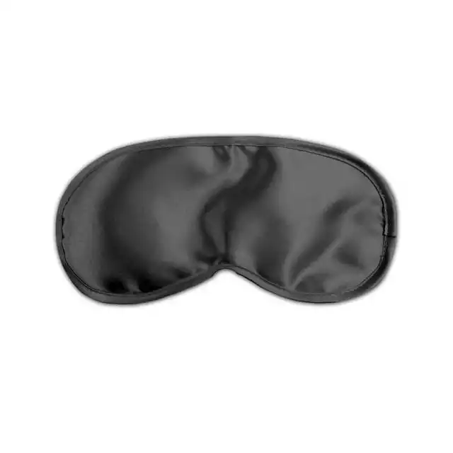 Fetish Fantasy - Satin Love Mask Black. Mięciutka opaska na oczy.