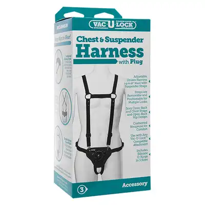 Proteza-Chest-Suspender Harness w Plug