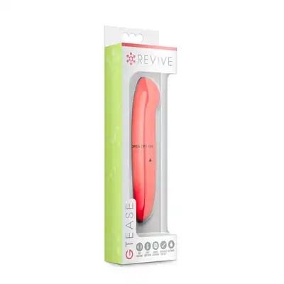 Wibrator-REVIVE G TEASE FUZZY NAVEL ORANGE