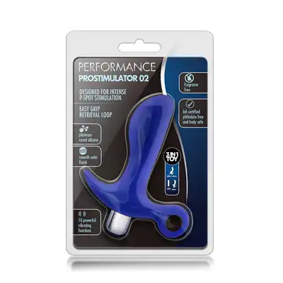 Plug/prostata-PERFORMANCE PROSTIMULATOR 02 INDIGO