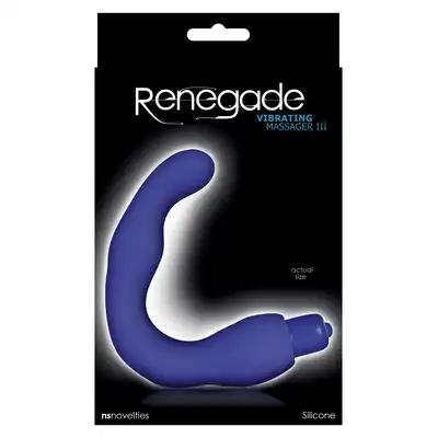 Plug/prostata-RENEGADE VIBR MASSAGER III BLUE