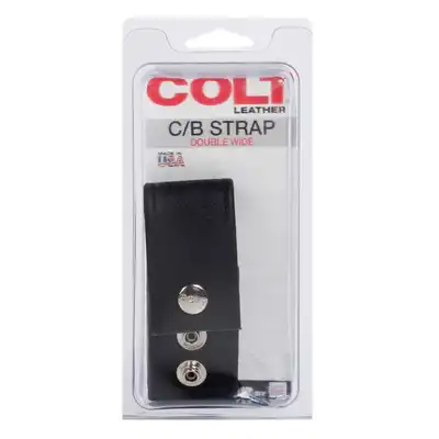 Pierścień-Colt Dbl Wide Leather Strap
