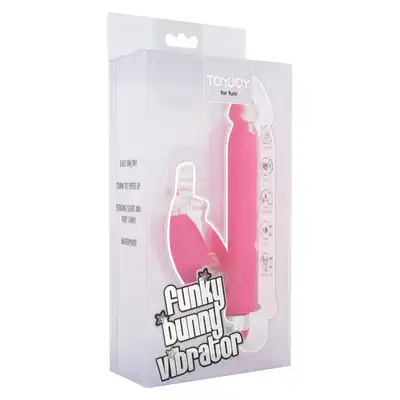 Wibrator-Funky Bunny Vibrator PINK