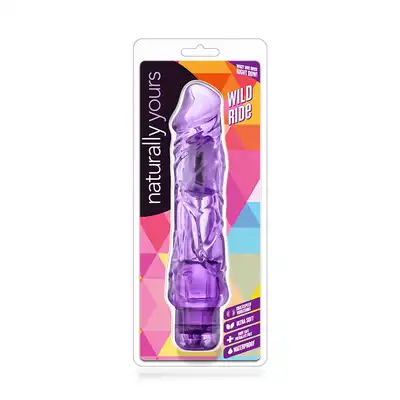 Wibrator-NATURALLY YOURS WILD RIDE PURPLE