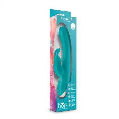 Wibrator-HOP RAVE RABBIT AQUAMARINE