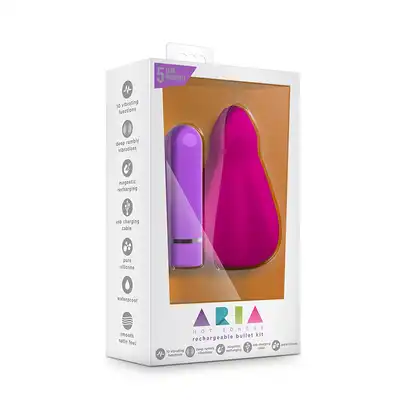 Stymulator-ARIA HOT TONGUE FUCHSIA