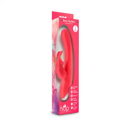Wibrator-HOP RAVE RABBIT CERISE
