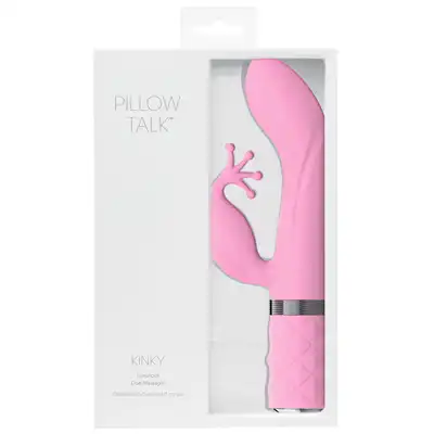 Pillow Talk - Kinky Clitoral Vibrator. Ekskluzywny wibrator z podwójną stymulacją i kryształkami Swarovskiego
