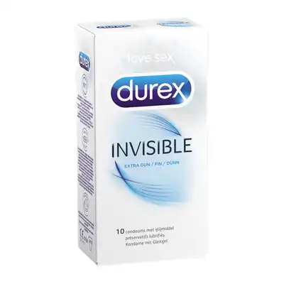Prezerwatywy-Durex Invisible 6x10
