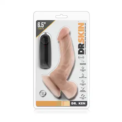 Wibrator-DR. SKIN DR. KEN 6.5 VIBRATING COCK