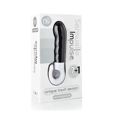 Wibrator-NU SENSUELLE IMPULSE VIBRATOR BLACK