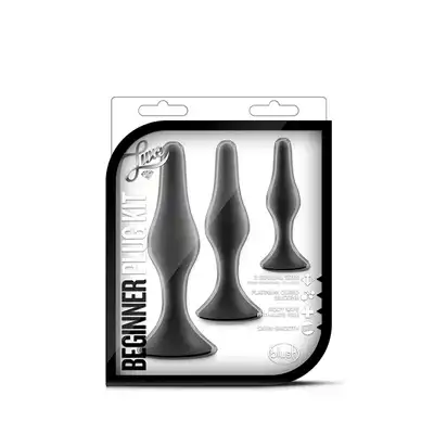 Zestaw-LUXE BEGINNER PLUG KIT, BLACK