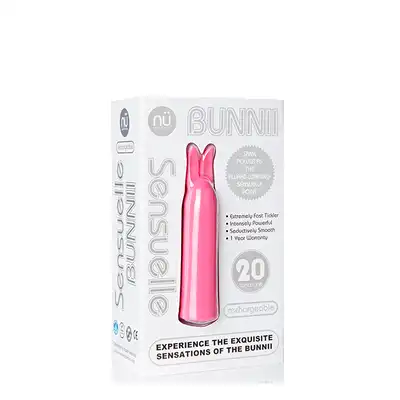 Stymulator-NU SENSUELLE BUNNII VIBRATOR PINK
