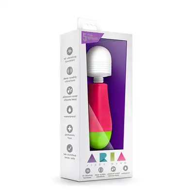 Stymulator-ARIA VIBRA WAND CERISE