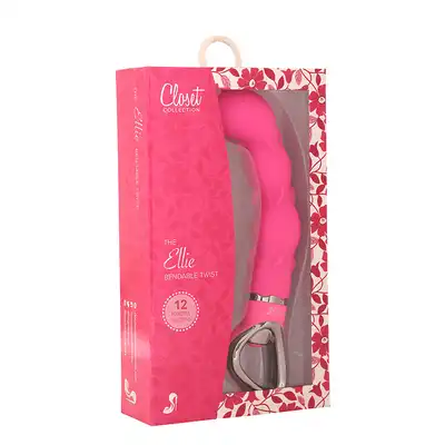 Wibrator-ELLIE BENDABLE TWIST PINK