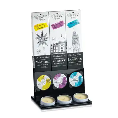 Świeca/krem-Candle Display 6 Scents x5 Pcs
