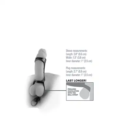 Stymulator-X-TENSIONS EXTREME ENHANCER W/ ANAL PLUG