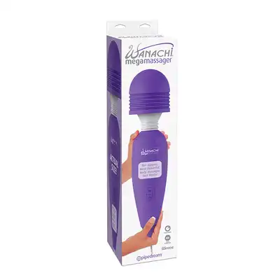 Stymulator-WANACHI MEGA MASSAGER PURPLE