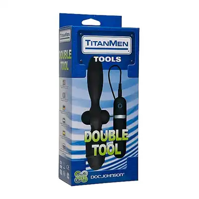 Plug/vibr-Titanmen Double Tool