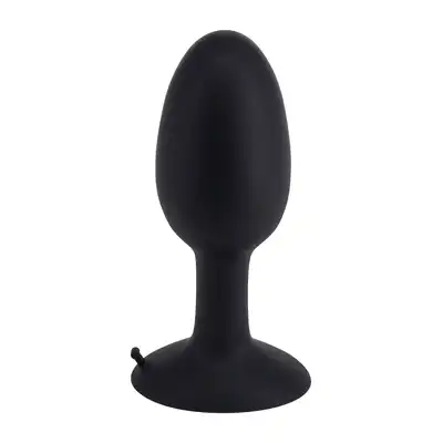 Plug-Roll Play Large. Korek analny z metalową wibrująca kulą wewnątrz. Innowacja.
