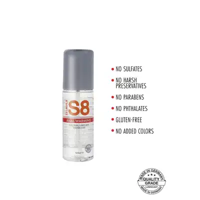 Żel-S8 Warming WB Anal Lube 125ml