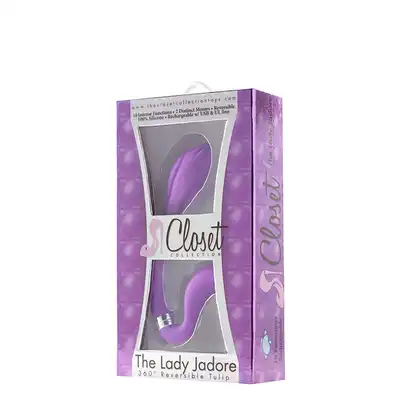 Wibrator-THE LADY JADORE RECHARGEABLE - PURPLE