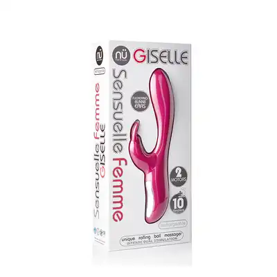 Wibrator-NU SENSUELLE FEMME GISELLE RABBIT PINK