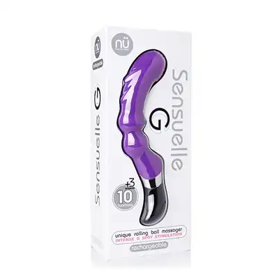 Wibrator-NU SENSUELLE G G-SPOT MASSAGER PURPLE
