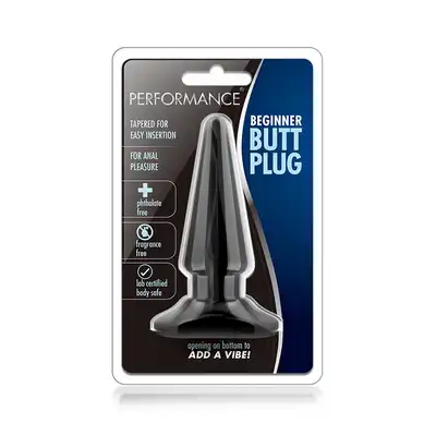 Plug-PERFORMANCE BEGINNER BUTT PLUG BLACK