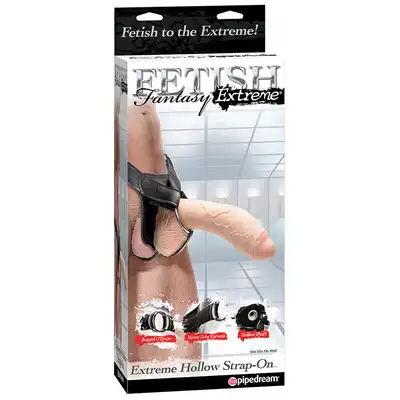 Proteza-FF EXTREME - HOLLOW STRAP ON FLESH