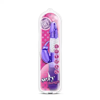 Wibrator-SEXY THINGS ROCKINEVES RABBIT PURPLE