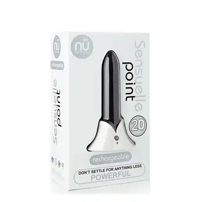 Wibrator-NU SENSUELLE POINT VIBRATOR BLACK