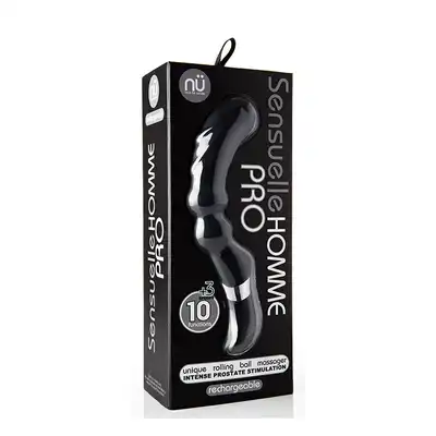 Plug/prostata-NU SENSUELLE HOMME PROSTATE MASSAGER BLK