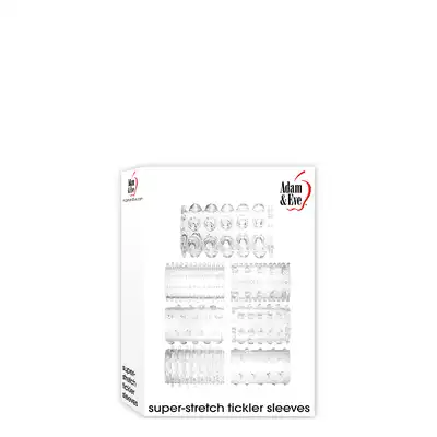 Zestaw-A&amp;E SUPER STRETCH TICKLER SLEEVES