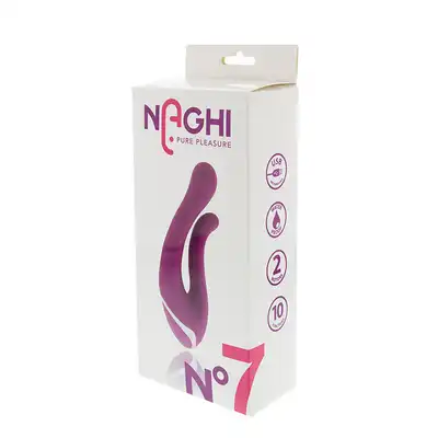 Naghi - No.7 Rechargeagle Duo Vibrator - wibrator z dwoma oddzielnymi silnikami. Gwarancja przyjemności 