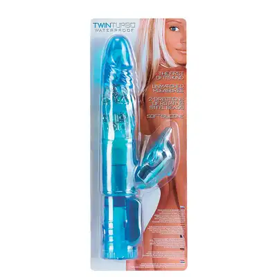 Wibrator-TWIN TURBO DOLPHIN - BLUE