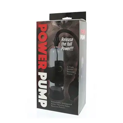 Pompka-POWER PUMP. Powiększ penisa i poczuj się bardziej wyjątkowo. 